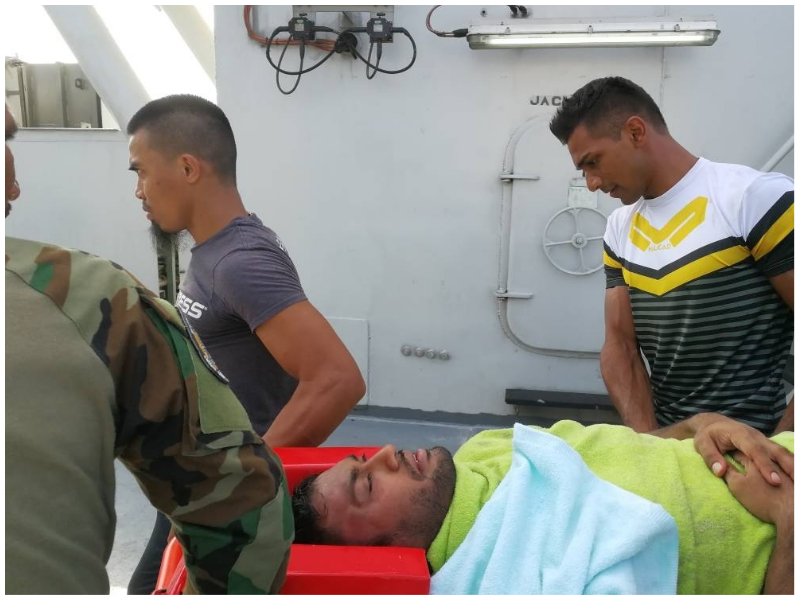 Tahan sakit...Ammar Alfian teruskan penggambaran selepas mendapatkan rawatan